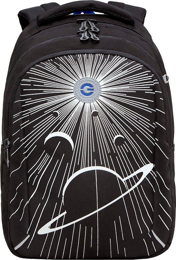 

Школьный рюкзак Grizzly RB-452-2f (черный)