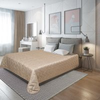 Покрывало Nivasan Модерн P.Md 240-4 (240x240, бежевый)