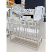 Классическая детская кроватка Bambini 16.20.16.03 (белый) в Борисове