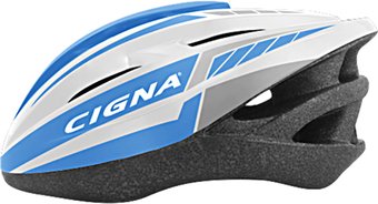 Cпортивный шлем Cigna WT-040 (голубой/белый)