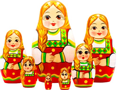 

Развивающая игра Брестская Фабрика Сувениров Девушка в восточном славянском традиционном костюме (набор 7 шт)