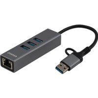 USB-хаб Digma DLA-GEUCH3