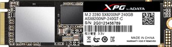 ADATA XPG SX8200 240GB ASX8200NP-240GT-C