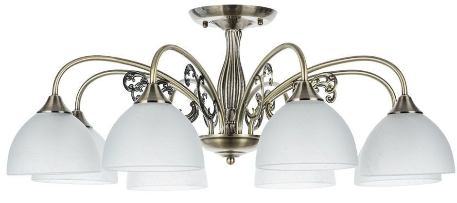 

Припотолочная люстра Arte Lamp Spica A3037PL-8AB