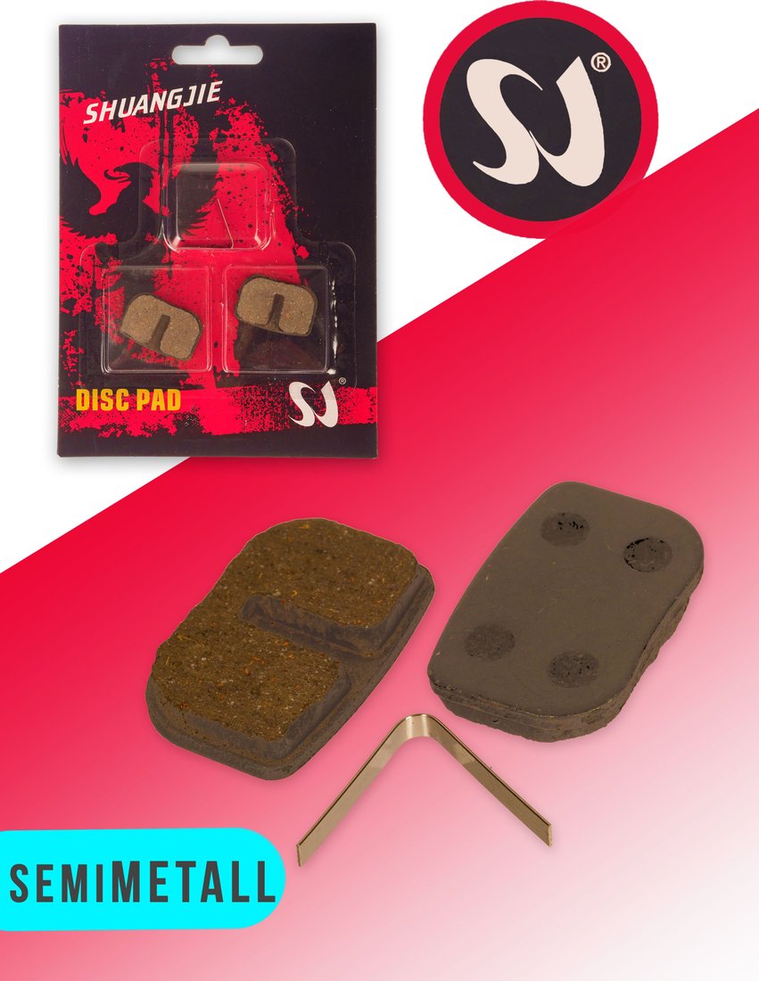Тормозные колодки SHUANGJIE SCS-237