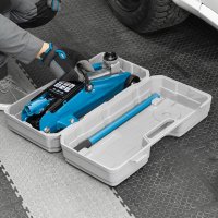 Подкатной домкрат Stels 51128 2т (кейс)