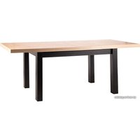 Кухонный стол Signal Presto PRESTODACZ140 (дуб артизан/черный)