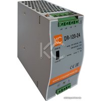Блок питания на DIN-рейку КС DR-120W-24V dr-120-24