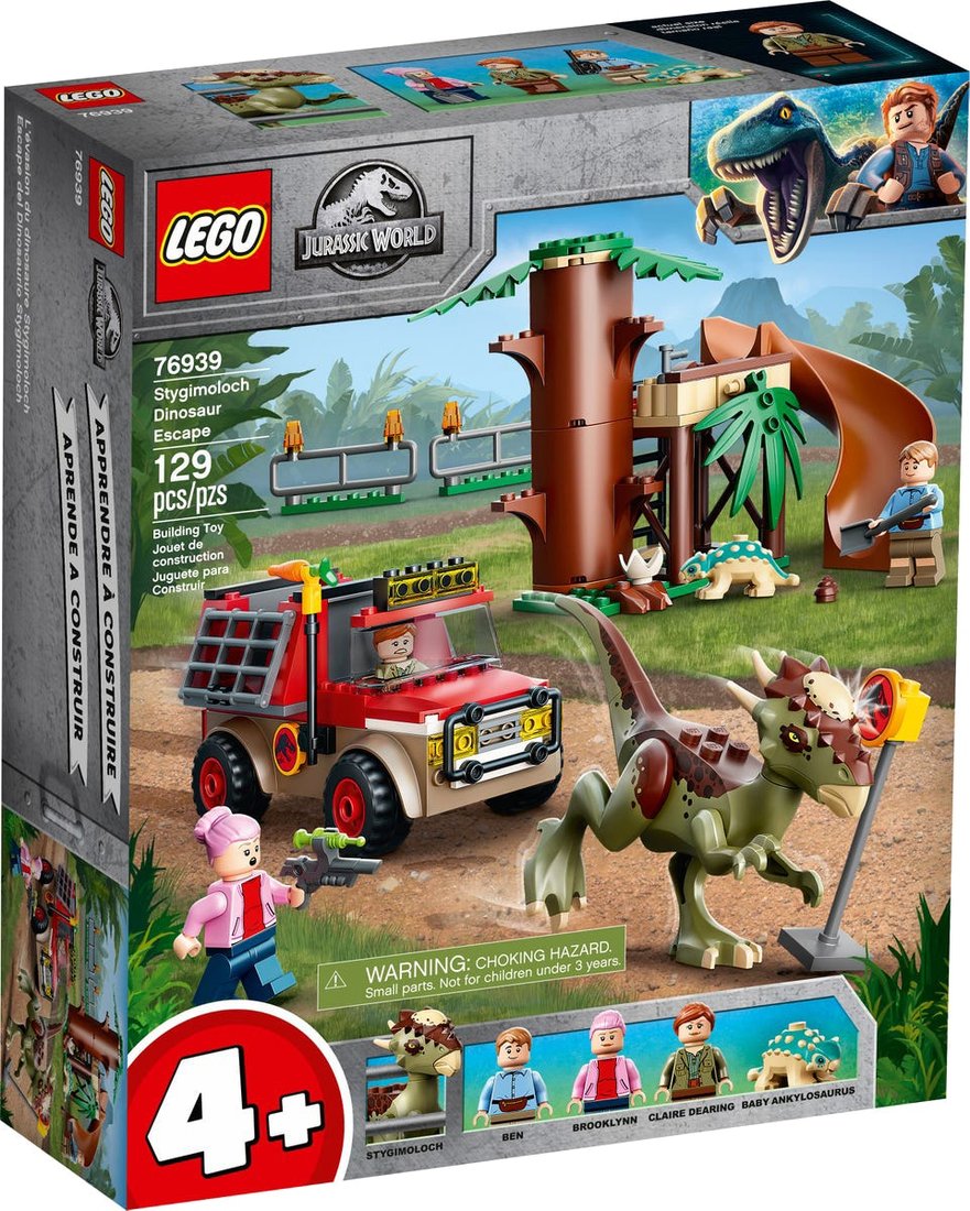 

Конструктор LEGO Jurassic World 76939 Побег стигимолоха