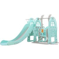 Игровой комплекс Perfetto Sport Замок PS-047-M (бирюзовый)