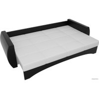 Диван Лига диванов Сатурн 28168 (экокожа, белый/черный)