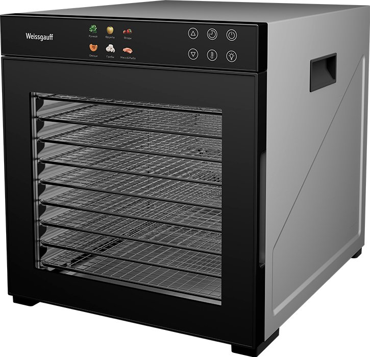

Сушилка для овощей и фруктов Weissgauff WDH 110 Digital Dry Pro