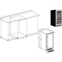 Винный шкаф Temptech WPQ38SCS