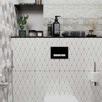 Инсталляция для унитаза Lavinia Boho Relfix 5 в 1 77010048 (черный/белый стекло)