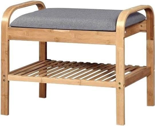 

Банкетка Halmar ST-12 60/33/50 (натуральный/серый)