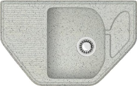 

Кухонная мойка Berge BR-8050 (серый матовый)