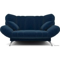Диван Мебель-АРС Гольф (микровелюр, luna 034 темно-синий)
