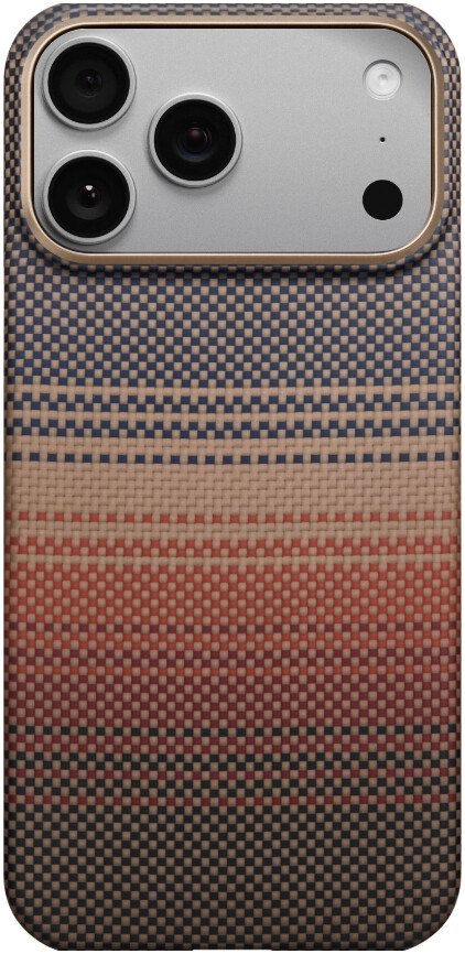 

Чехол для телефона Pitaka Ultra-Slim для iPhone 17 Pro (Sunset)