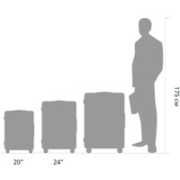 Чемодан-спиннер 90 Ninetygo Rhine Pro Luggage 28 (розовый) в Мозыре