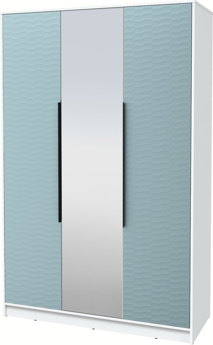 

Шкаф распашной Интерлиния Концепт Зодиак КТ-Ш3з (белый платинум/океан)