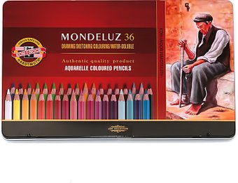 Набор акварельных карандашей Koh-i-Noor Hardtmuth 3725036001PL (36 цв)