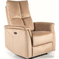 Электрический реклайнер Signal Neptun Velvet Bluvel 28 (бежевый) в Гомеле