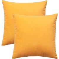 Декоративная подушка Matex Velours 49-890 (2шт, горчичный)