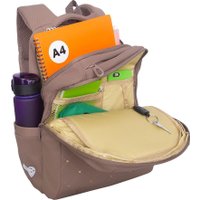 Школьный рюкзак Grizzly RG-666-3 (коричневый)