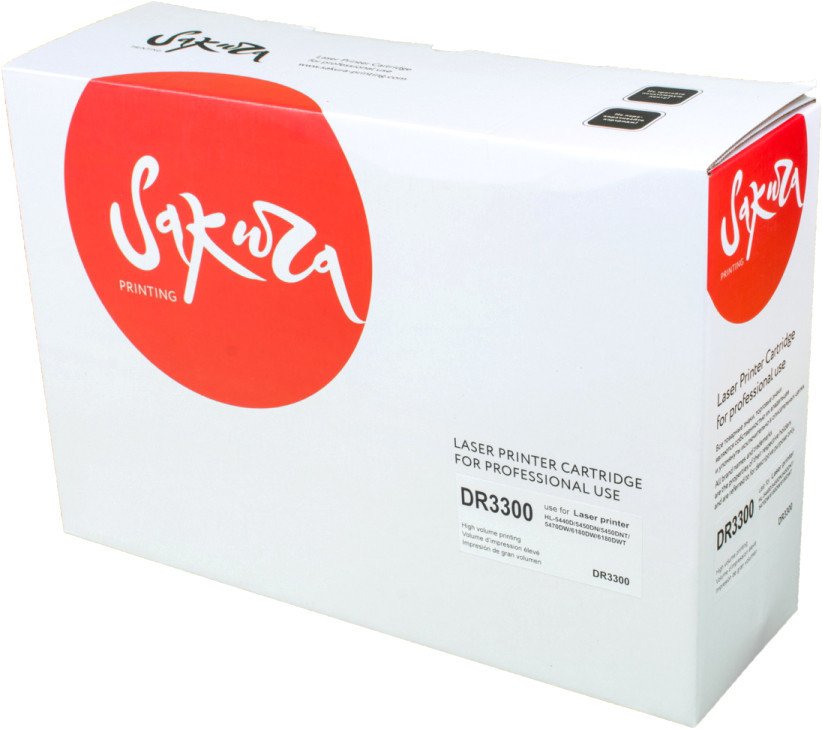 

Фотобарабан Sakura Printing SADR3300 (аналог Brother DR-3300)
