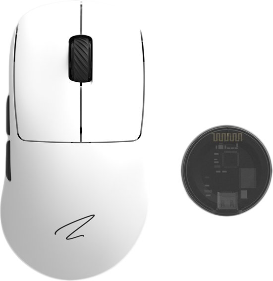 Игровая мышь Zaopin Z2 Mini 4K (белый/черный)