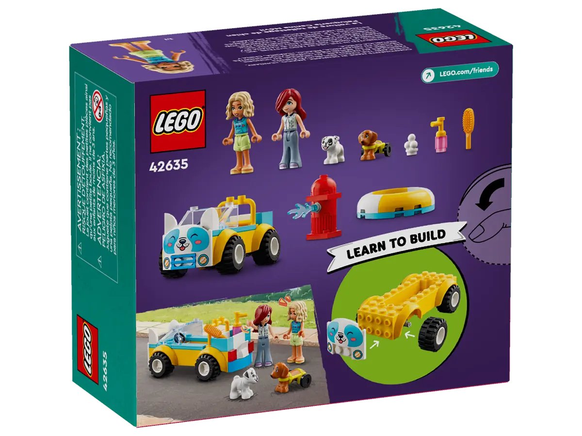 

Конструктор LEGO Friends Dog-Grooming Car 42635