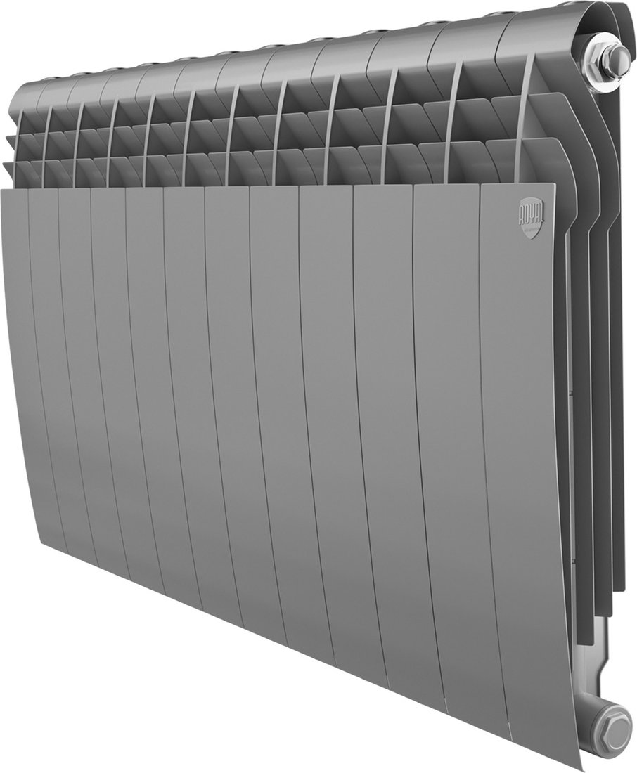 

Биметаллический радиатор Royal Thermo Biliner B 500 Серебристый - 12 секций