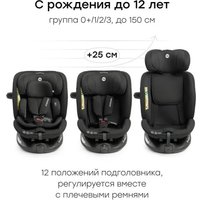Детское автокресло Happy Baby Kidster isofix (black)