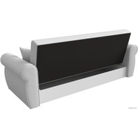 Диван Лига диванов Лига-019 118382 (экокожа, белый/подушки белый)