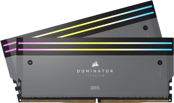 Corsair Dominator Titanium RGB 2x32ГБ DDR5 6000 МГц CMP64GX5M2B6000Z30
