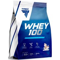 Протеин сывороточный (концентрат) Trec Nutrition Whey 100 (2275 г, шоколад/кокос)