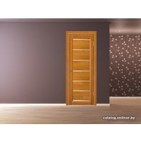 Межкомнатная дверь Vi Lario Премьер плюс ЧО (медовый орех)
