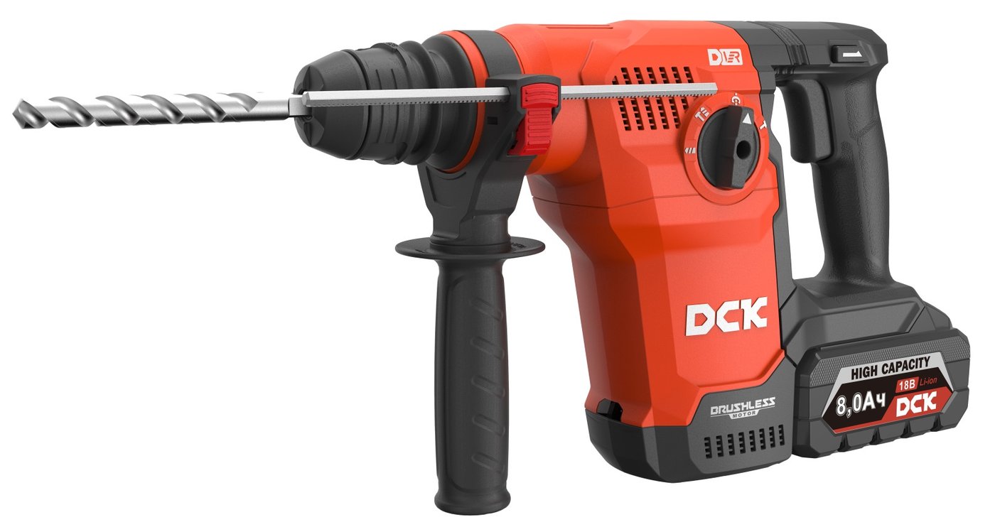 

Перфоратор DCK KRH20V-28 Type H2K (с 2-мя АКБ, кейс)