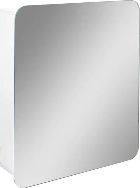 

Doratiz Шкаф с зеркалом для ванной Аква 60 2711.173 (белый)