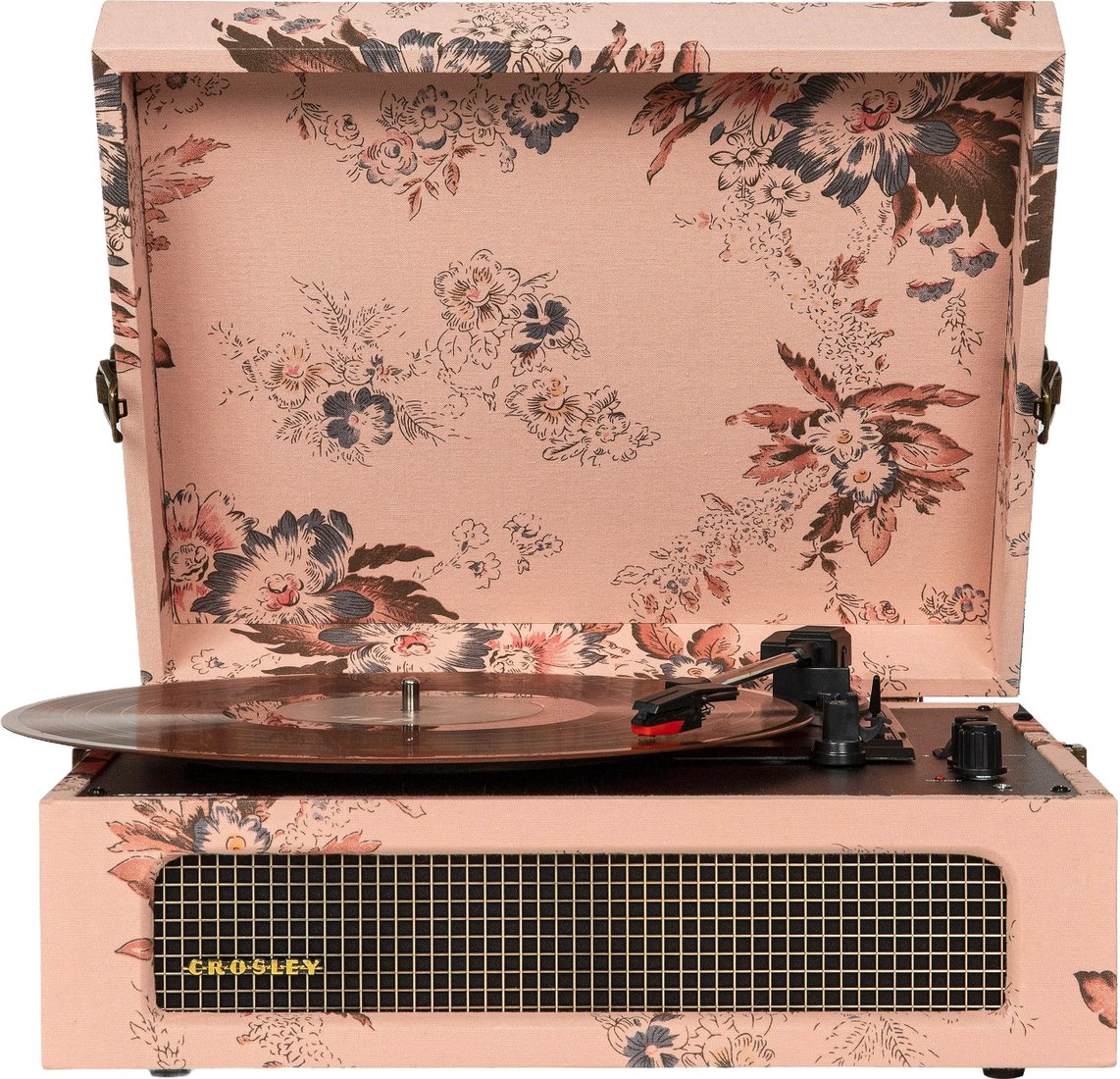 

Виниловый проигрыватель Crosley Voyager Floral