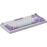 Клавиатура Ajazz AK820 (белый/фиолетовый, Ajazz Sea Salt)