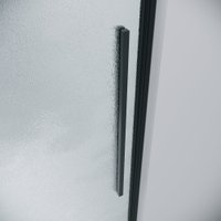 Душевой уголок Grossman Galaxy 100x90x195 120.K33.01.1090.21.02 (черный матовый/стекло шиншилла)