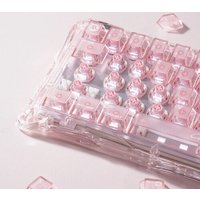 Клавиатура Gravastar Mercury V60 Crystal Rose (GravaStar UFO Magnetic)