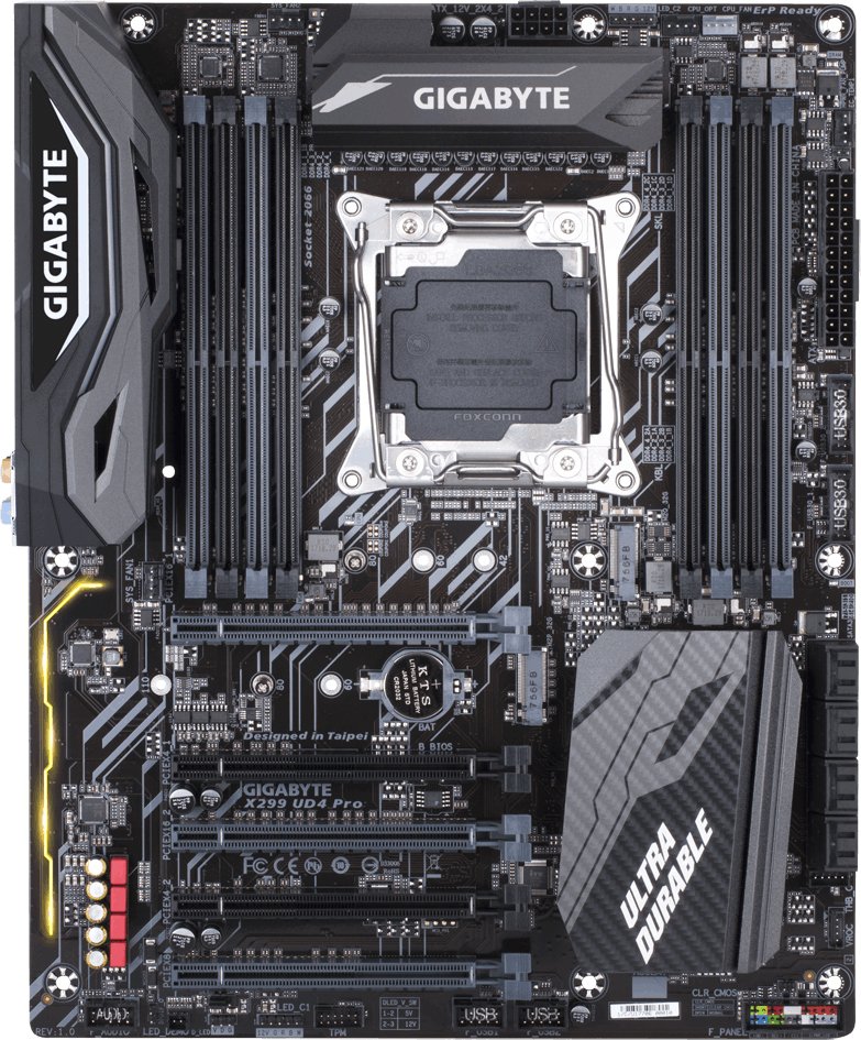 

Материнская плата Gigabyte X299 UD4 Pro (rev. 1.0)