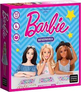 

Детская настольная игра Cosmodrome Games Barbie. Вечеринка 52173