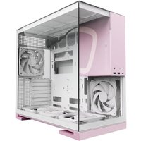 Корпус Geometric Future Model 5 5FAN (белый/розовый)