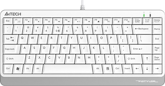 

Клавиатура A4Tech Fstyler FKS11 (белый/серый)