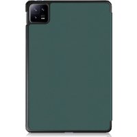 Чехол для планшета JFK Smart Case для Xiaomi Mi Pad 6/Mi Pad 6 Pro 11 600 (темно-зеленый)