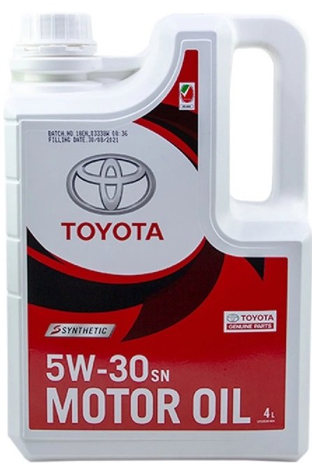 

Моторное масло Toyota SP 5W-30 4л