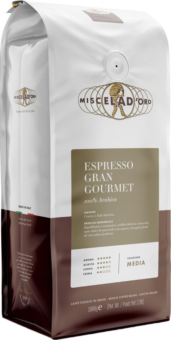 

Кофе Miscela d'Oro Espresso Gran Gourmet зерновой 1 кг